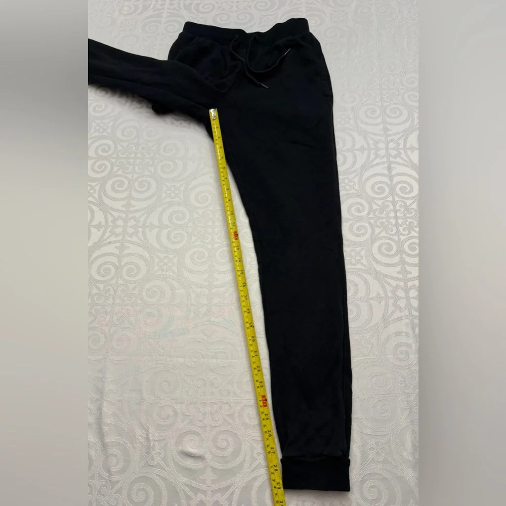 Under Armour Athletic Black Jogger Sweatpants Elastic Ribbed Waistband Men Small - Picture 7 of 10